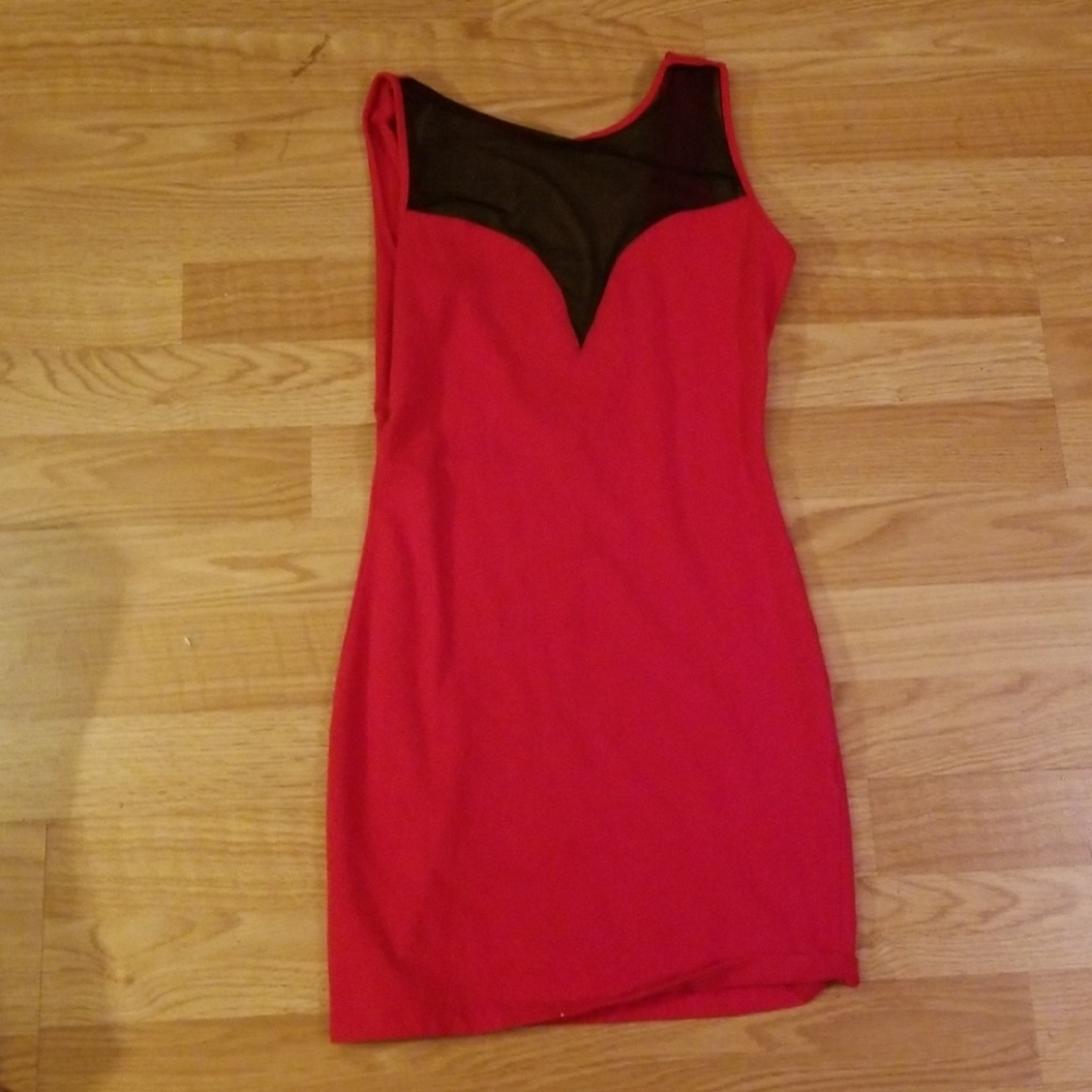 Red dress